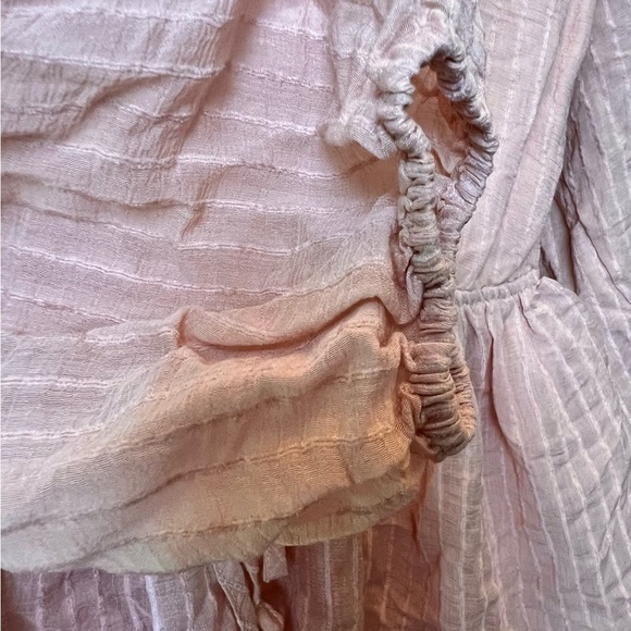 Lulus Blush Pink Romper Shorts Medium NEW Lulu Coquette Balletcore Barbiecore - Picture 5 of 8